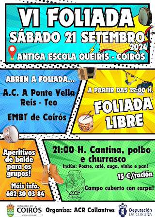 VII Foliada en Coirós