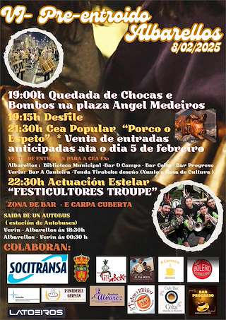 VII Pre-Carnaval de Albarellos en Monterrei