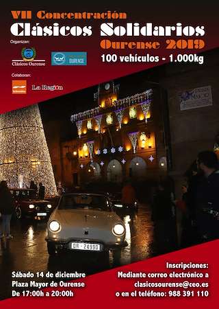 XI Concentración Clásicos Solidarios (2025) en Ourense