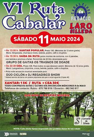 VII Ruta Cabalar de Laro en Silleda