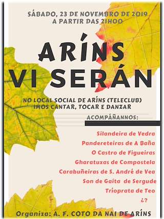 VIII Foliada de Aríns en Santiago de Compostela