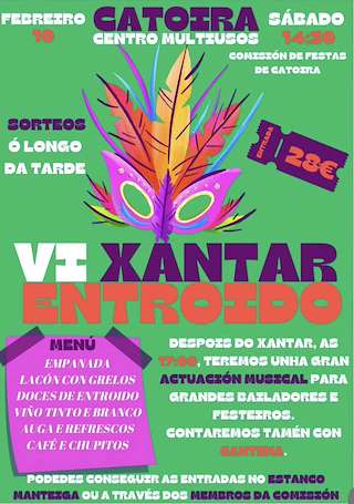 VII Xantar de Entroido en Catoira