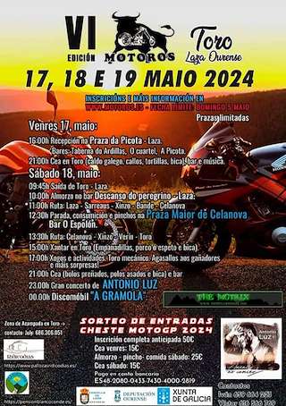 VIII Xuntanza Moteira Motoros en Laza