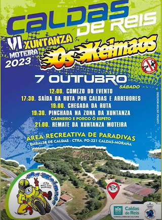VIII Xuntanza Moteira Os Keimaos en Caldas de Reis
