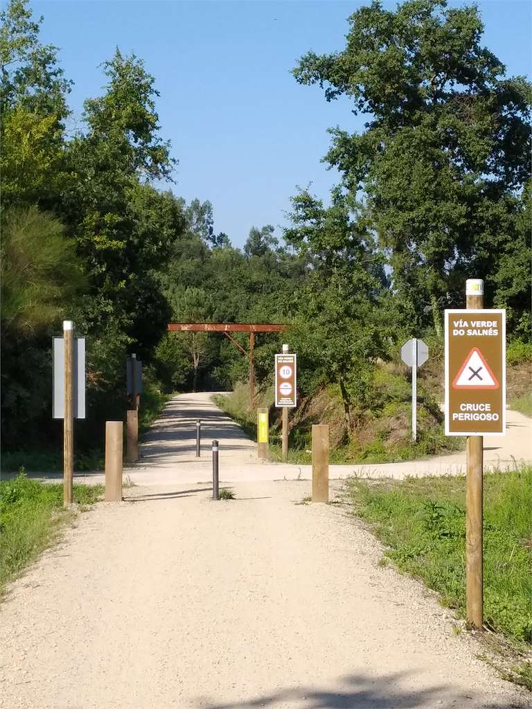 Vía Verde do Salnés en Vilagarcía de Arousa