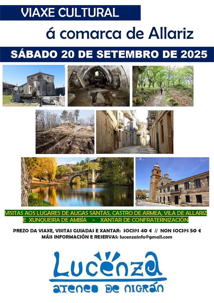 Viaxe Cultural a Comarca de Allariz en Nigrán