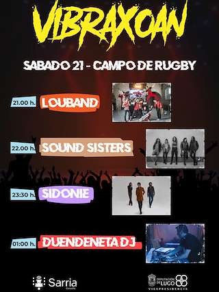Fechas, información, programa, cartel, imágenes, mapa y ubicación de Vibraxoan  en  Sarria