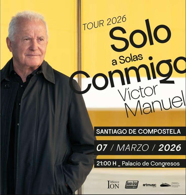 Víctor Manuel - Solo a Solas Conmigo  (2026) en Santiago de Compostela