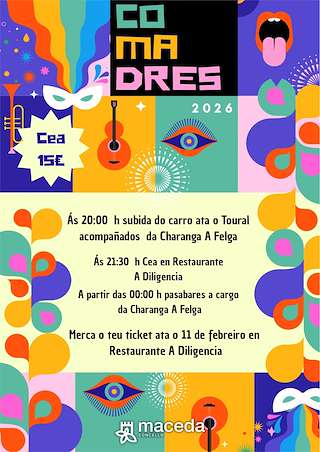 Fechas, información, programa, cartel, imágenes, mapa y ubicación de Viernes de Comadres  (2026)  en  Maceda