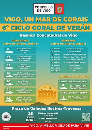 Vigo, un Mar de Corais - VII Ciclo Coral de Verán