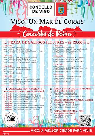 Vigo, un Mar de Corais - VI Ciclo Coral de Verán