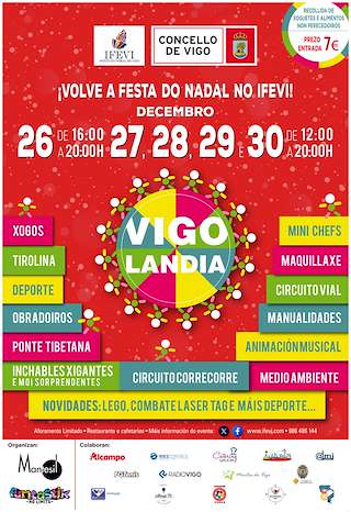 Fechas, información, programa, cartel, imágenes, mapa y ubicación de Vigolandia