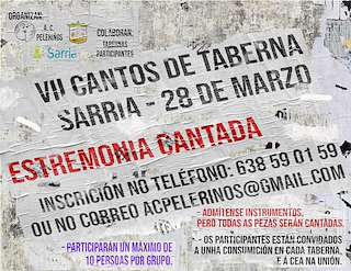 IX Cantos de Taberna - Estremonía Cantada en Sarria