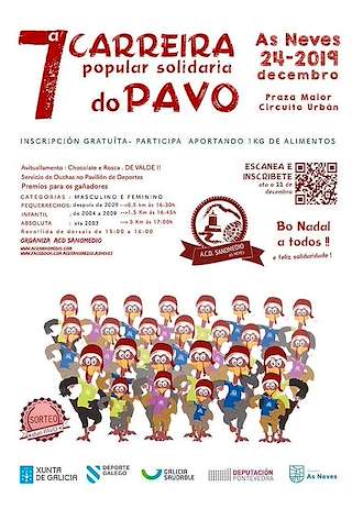 XI Carreira do Pavo (2025) en As Neves