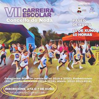 VIII Carreira Escolar en Neda