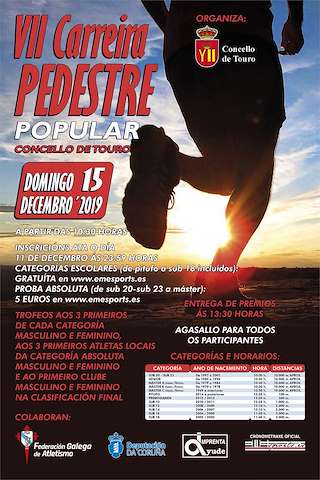 XI Carreira Pedestre Popular en Touro
