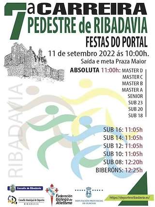 X Carreira Pedestre Popular (2025) en Ribadavia