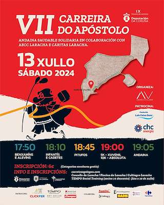 VIII Carreira Popular do Apóstolo en Laracha