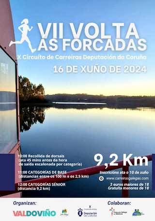 IX Carreira Popular Volta ás Forcadas en Valdoviño