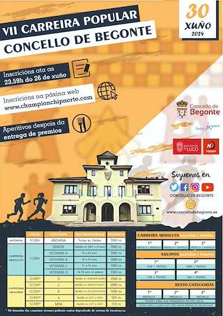 VIII Carreira Popular en Begonte