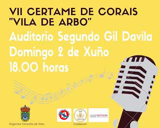 XI Certame Galego de Corais (2026) en Arbo