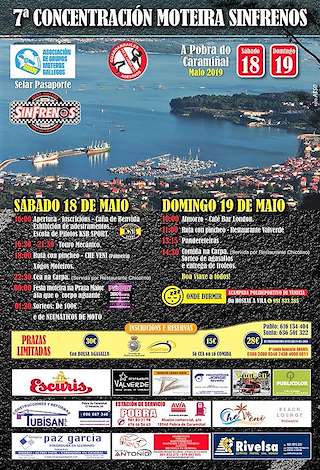 XI Concentración Motoclub SinFrenos en A Pobra do Caramiñal