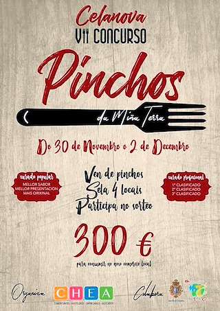Festa do Outono - XIII Concurso de Pinchos da Miña Terra  en Celanova