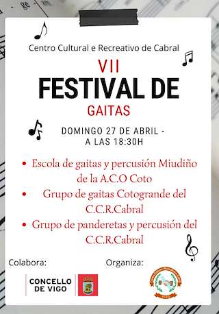 VIII Festival de Gaitas de Cabral en Vigo