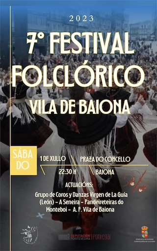 IX Festival Folclórico en Baiona