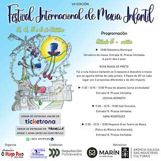 VII Festival Internacional de Maxia Infantil en Marín