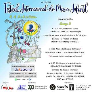 VII Festival Internacional de Maxia Infantil en Marín