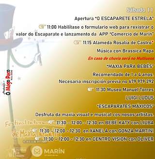 IX Festival Internacional de Maxia Infantil (2026) en Marín
