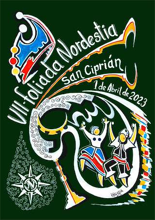 X Foliada Nordestia de San Ciprián (2026) en Cervo