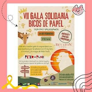 VIII Gala Solidaria Bicos de Papel en Vigo
