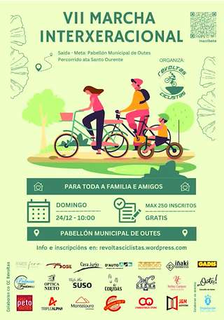 IX Marcha Interxeracional en Bicicleta  (2025) en Outes