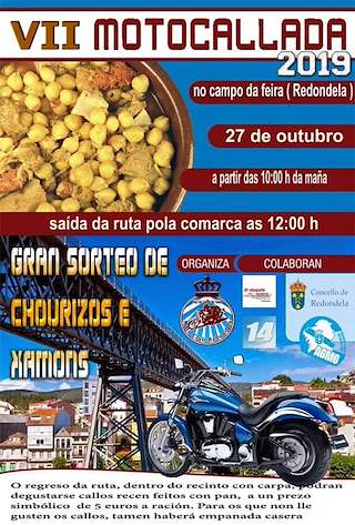 XI Motocallada en Redondela