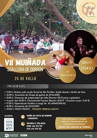 IX Muiñada Soalleira de Dorrón (2026) en Sanxenxo