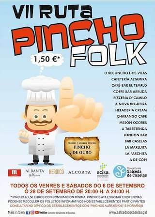VIII Pincho Folk  en Salceda de Caselas