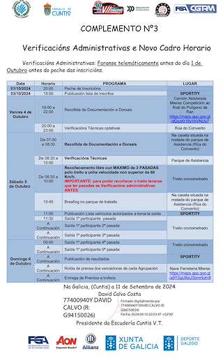 VIII Rallymix Cuntis Vila Termal