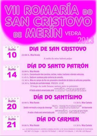 San Cristovo de Merín (2026) en Vedra