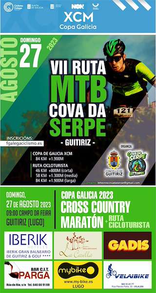 VIII Ruta BTTeiros Cova da Serpe en Guitiriz