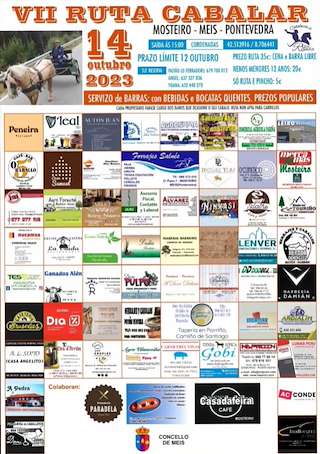 IX Ruta Cabalar de Mosteiro en Meis