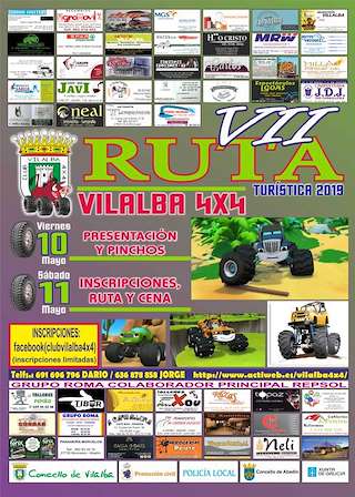 XI Ruta Turística 4x4 en Vilalba