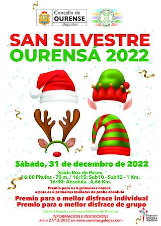 IX San Silvestre Ourensá (2025) en Ourense