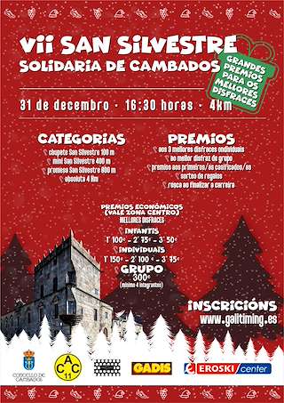 X San Silvestre Solidaria (2025) en Cambados