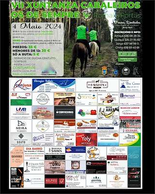 VIII Xuntanza Cabalar Os de Sempre en Portas