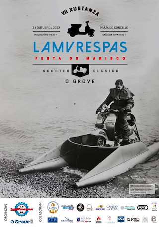 X Xuntanza de Vespas e Lambrettas en O Grove
