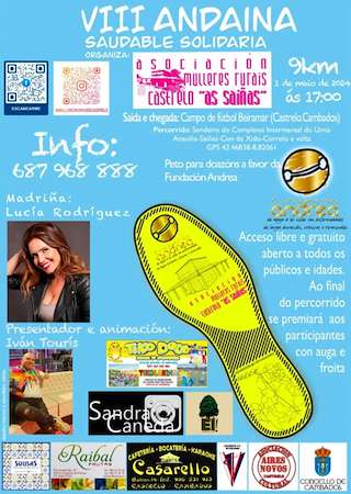 X Andaina Solidaria e Saudable (2026) en Cambados