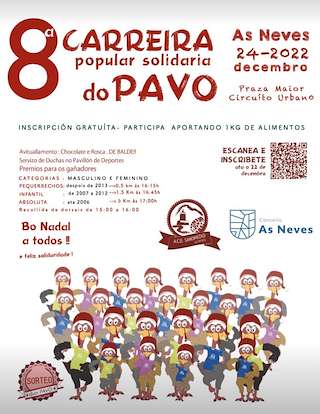 XI Carreira do Pavo (2025) en As Neves