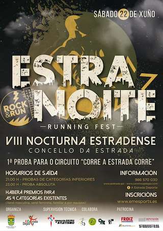 XII Carreira Nocturna Estradense en A Estrada